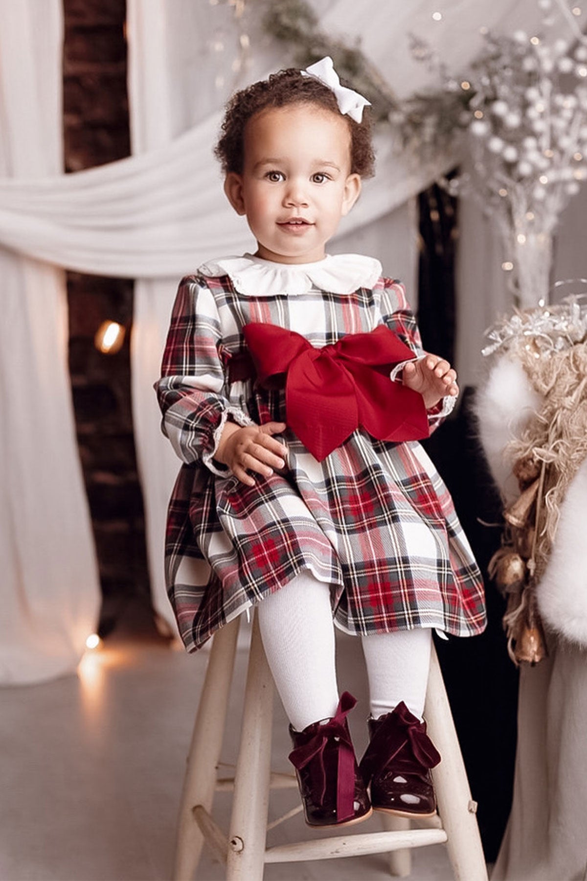 Classic Tartan Girls Dress (12M-5Y)
