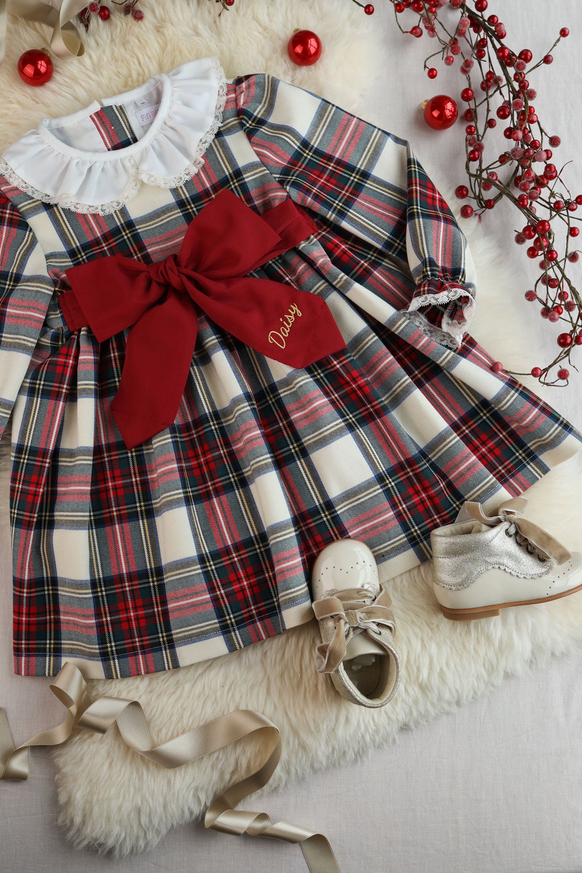 Classic Tartan Girls Dress (12M-5Y)