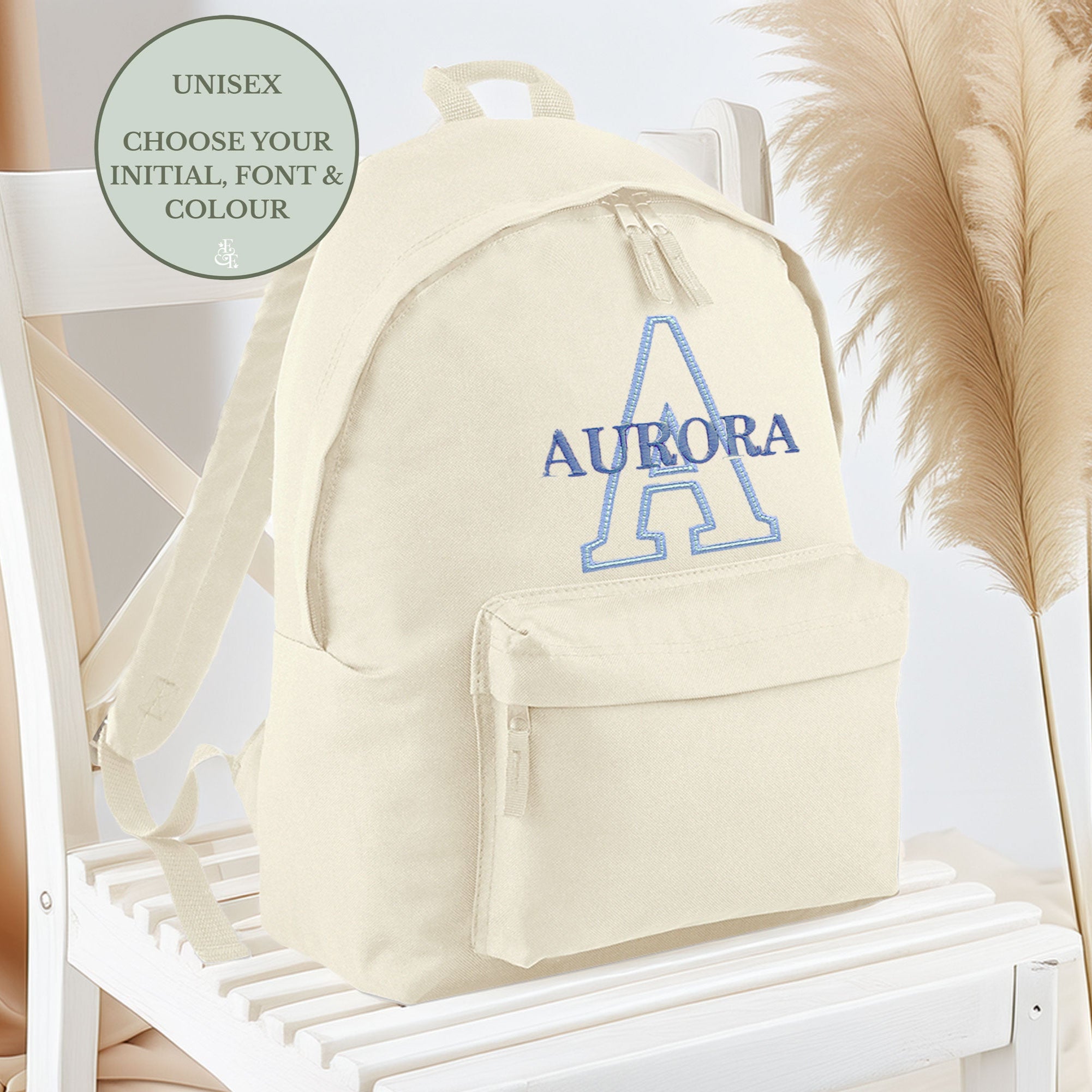 Personalised Embroidered Backpack | Kids & Adults