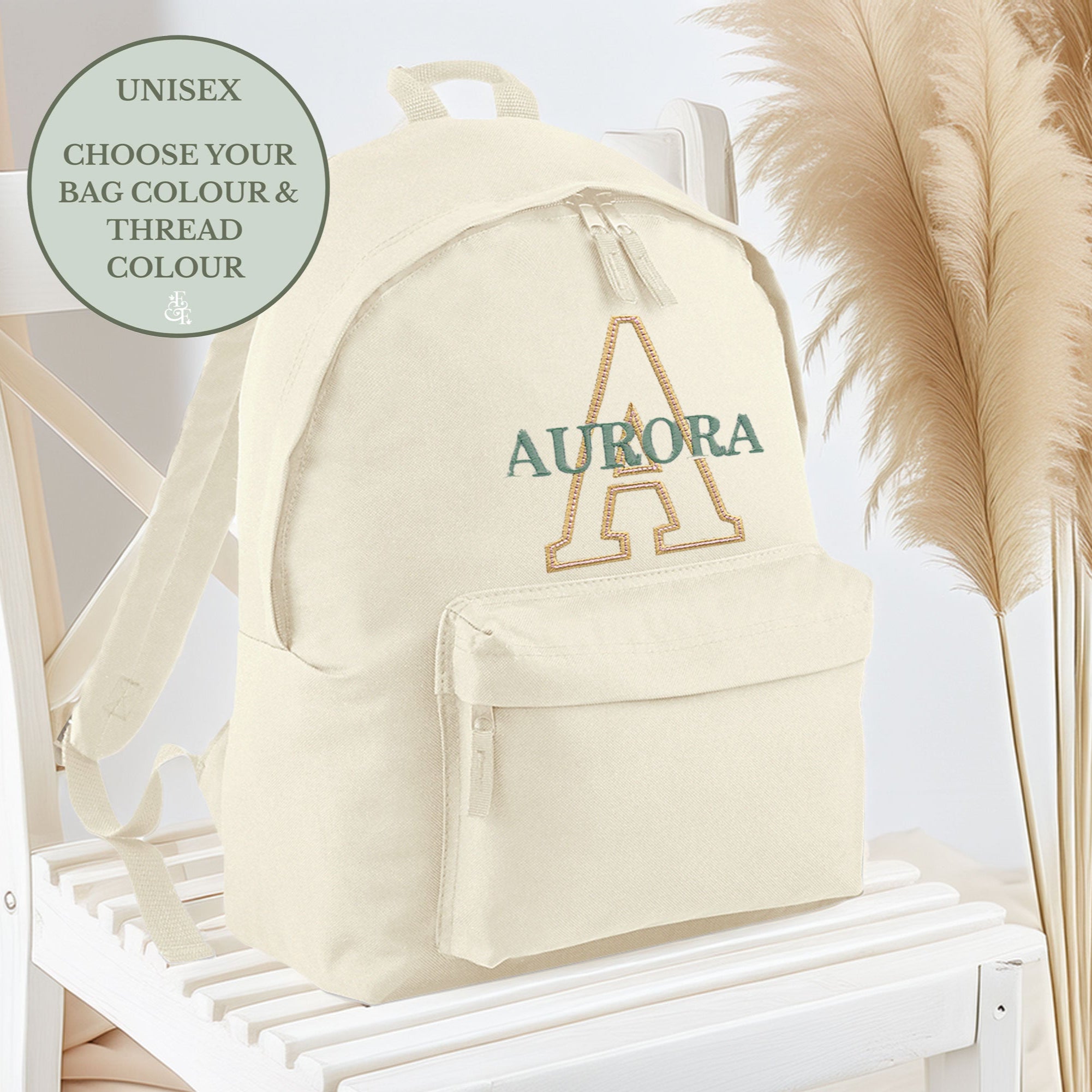 Personalised Embroidered Backpack | Kids & Adults