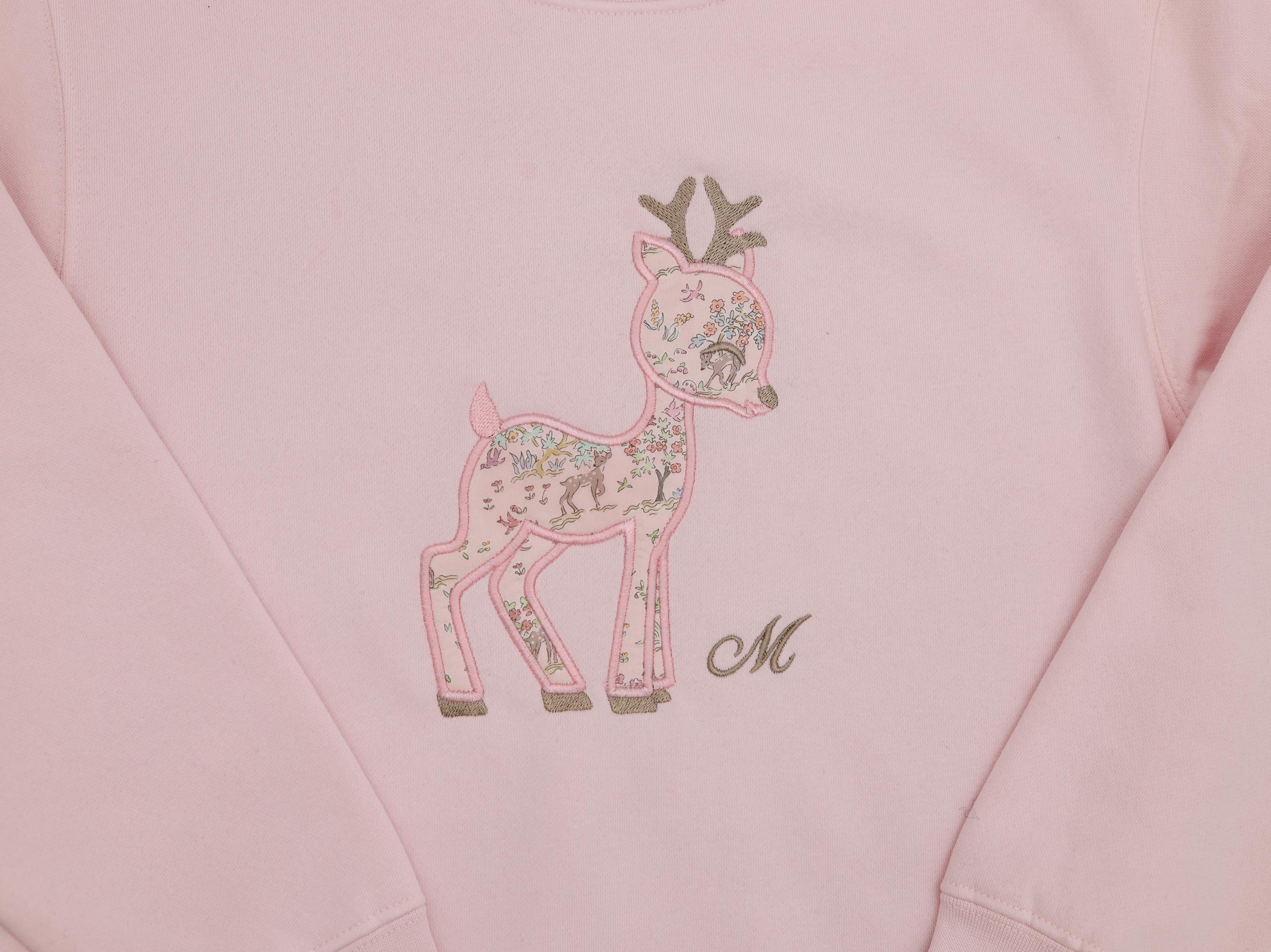 Liberty of London Baby Deer Personalised Sweatshirt (6M - 10Y)