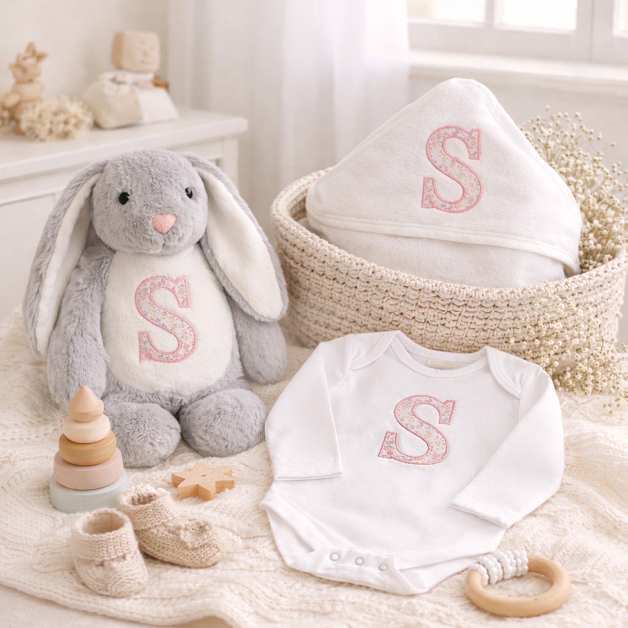 Luxury Personalised Baby Gift Set