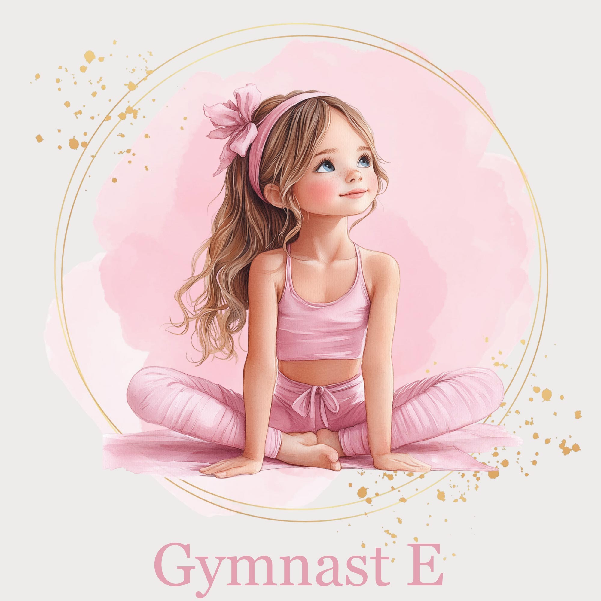 Personalised Gymnastics Bag for Girls