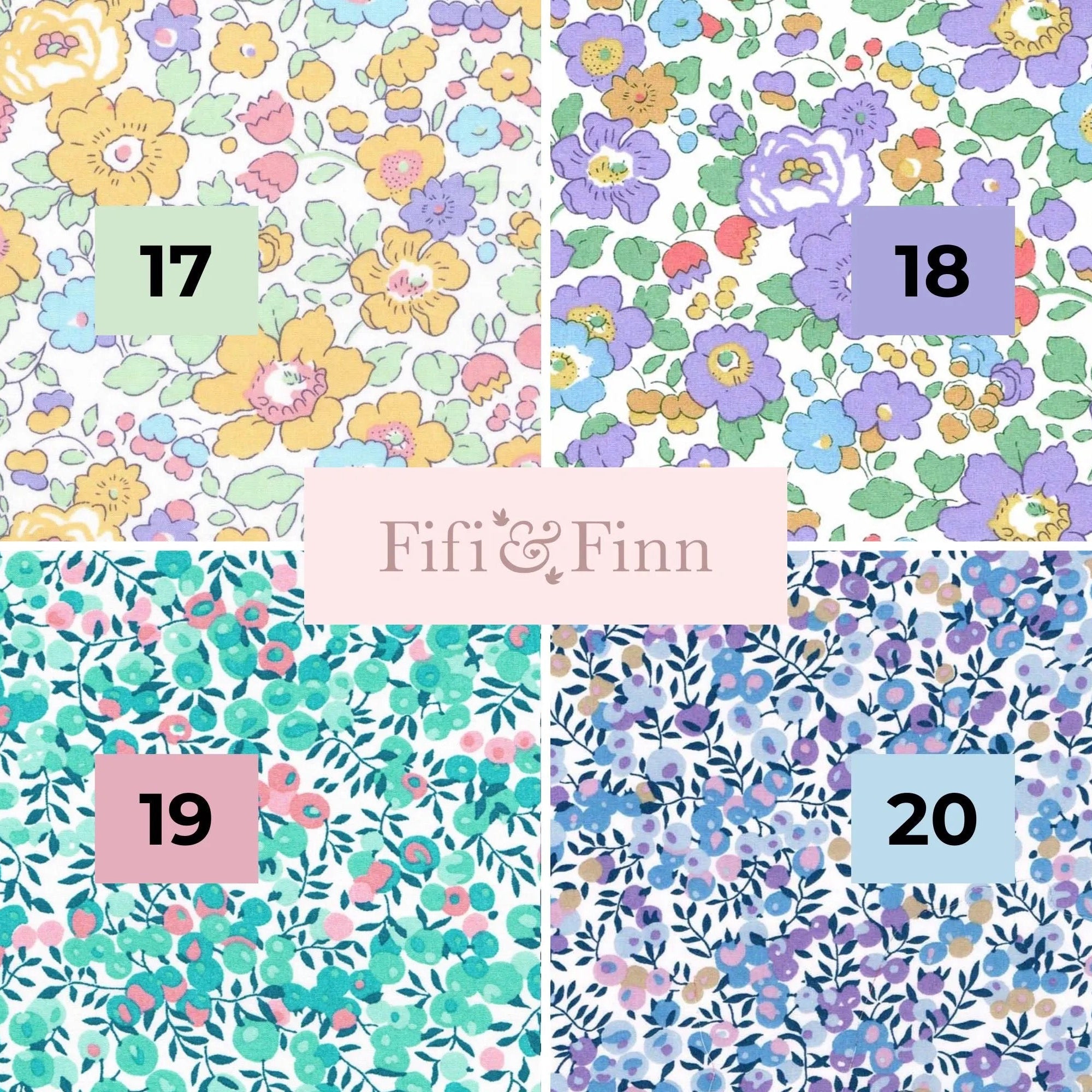 Liberty of London fabric pattern option 17-20 for Wild One first birthday sweatshirt – personalised girls jumper UK