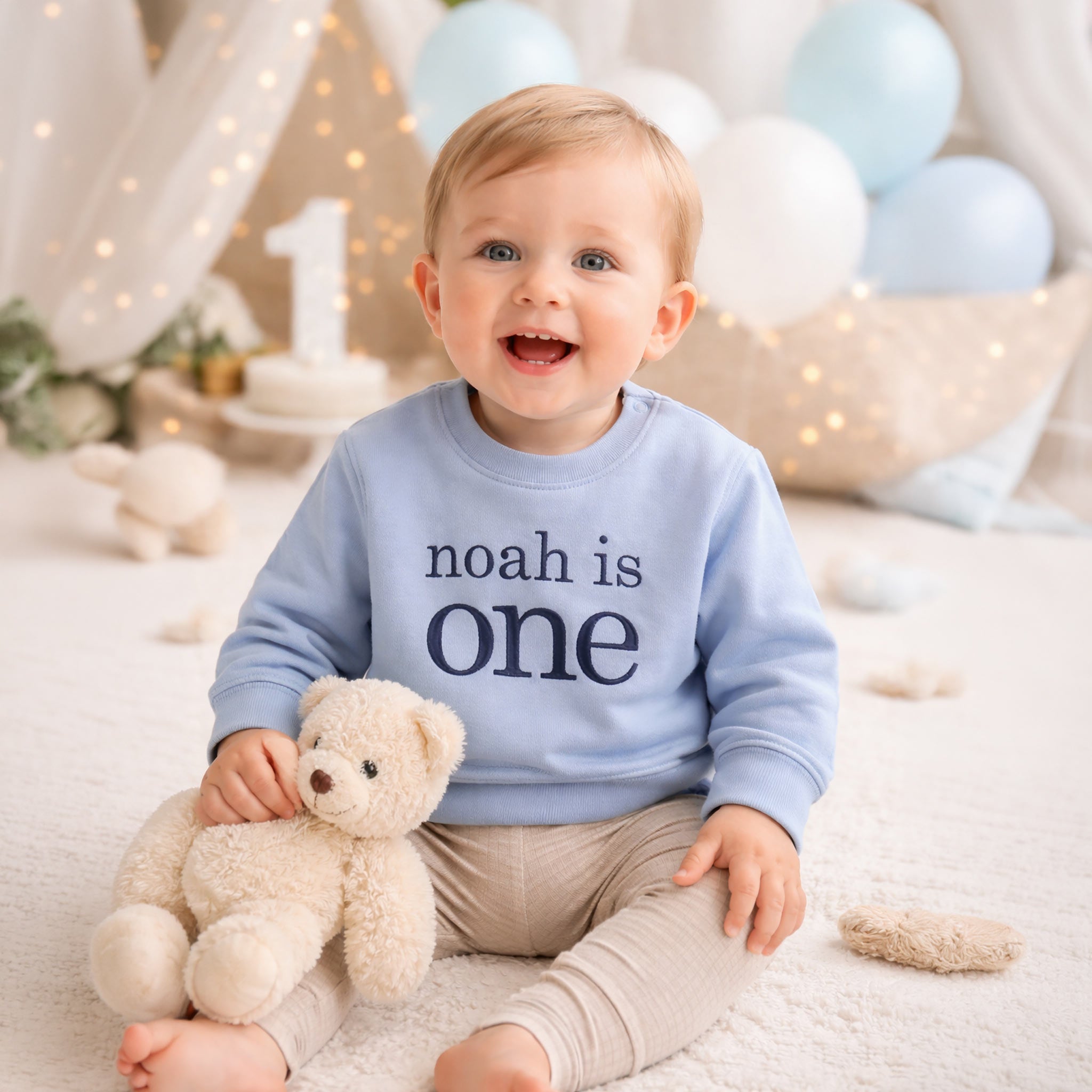 Personalised First Birthday Jumper – “Is One” Design
