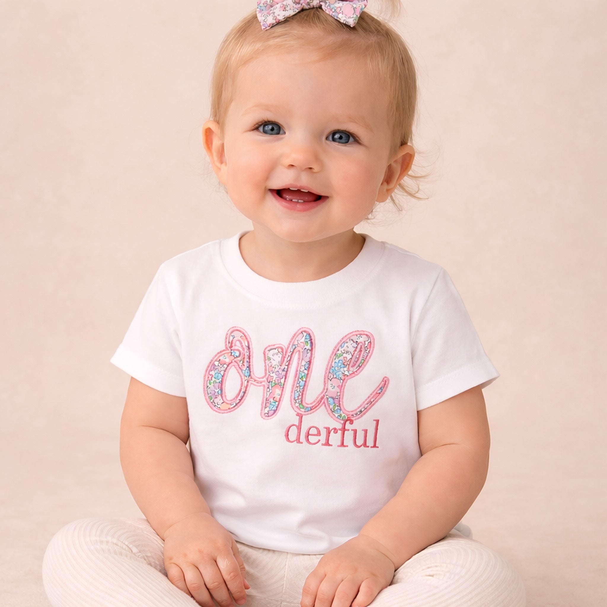 Personalised Onederful Birthday Tshirt
