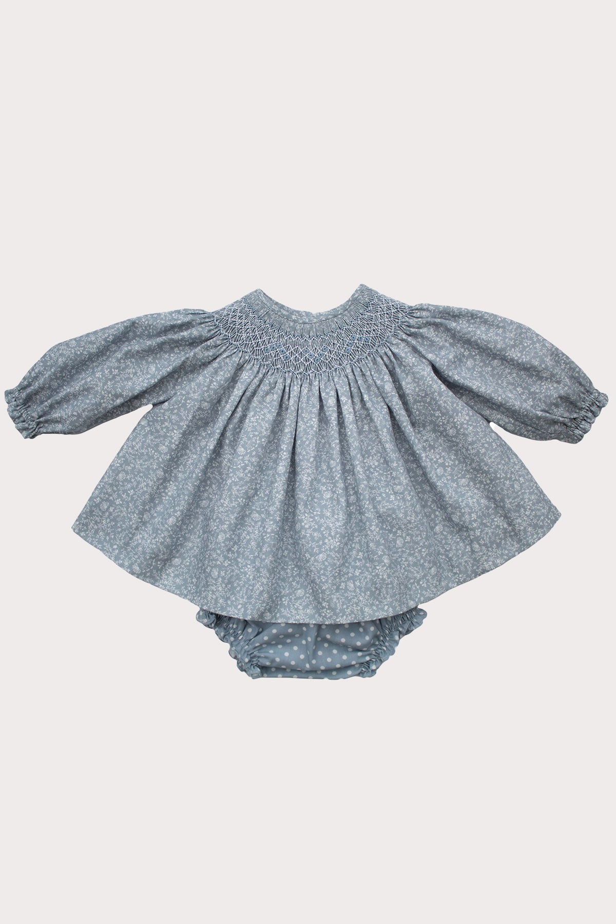 'Ophelia' Hand Smocked Set (3M, 6M)