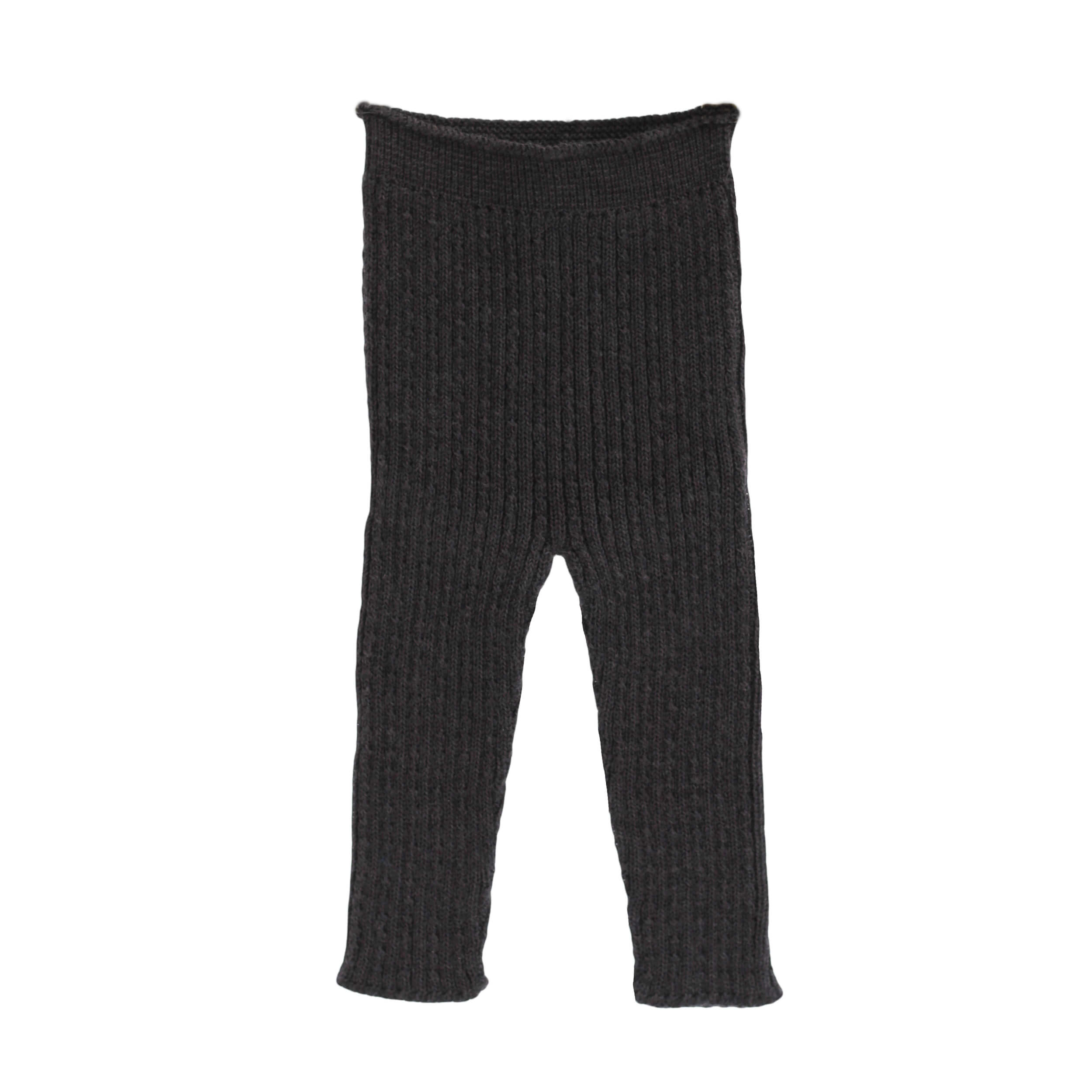 wedoble wool baby leggings grey, made in portugal