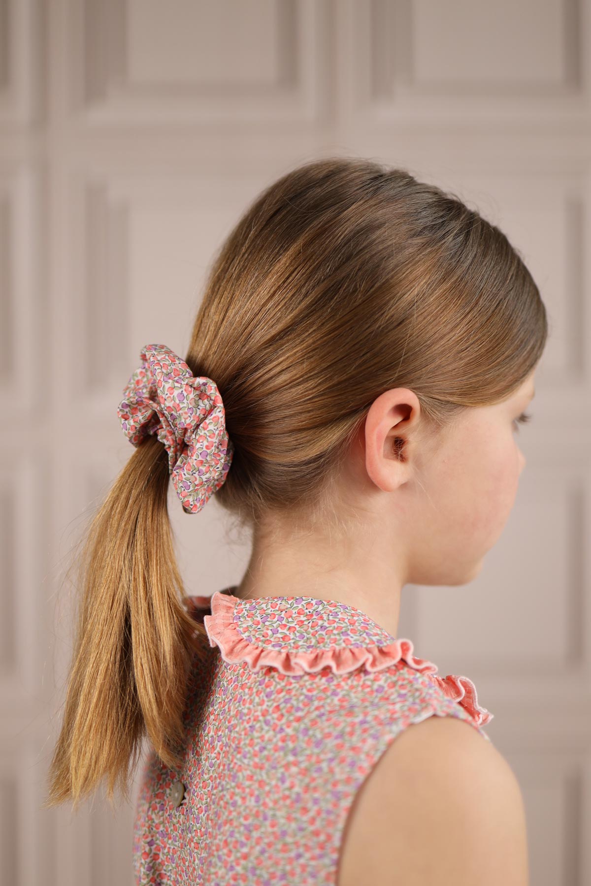 floral ditsy scrunchie