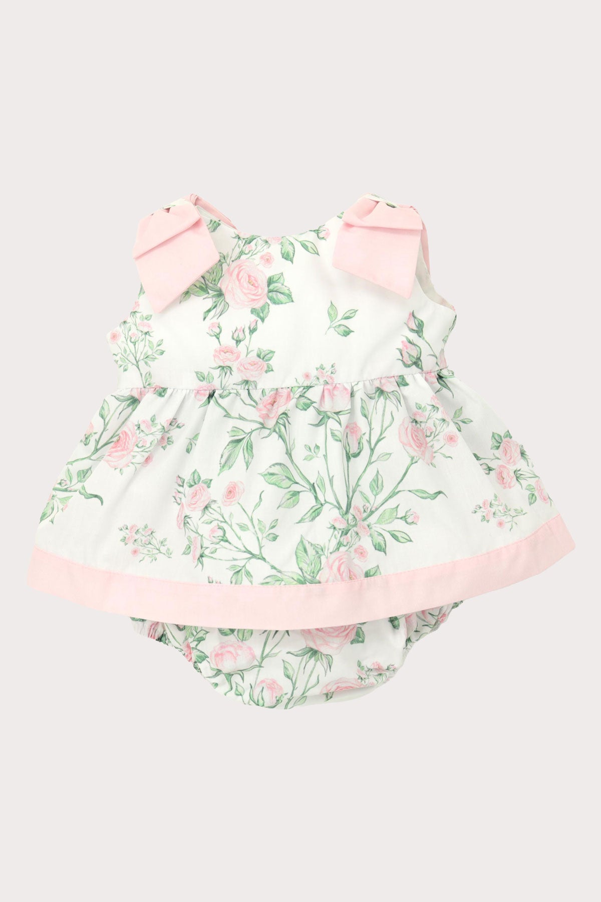 hand drawn roses baby girl romper