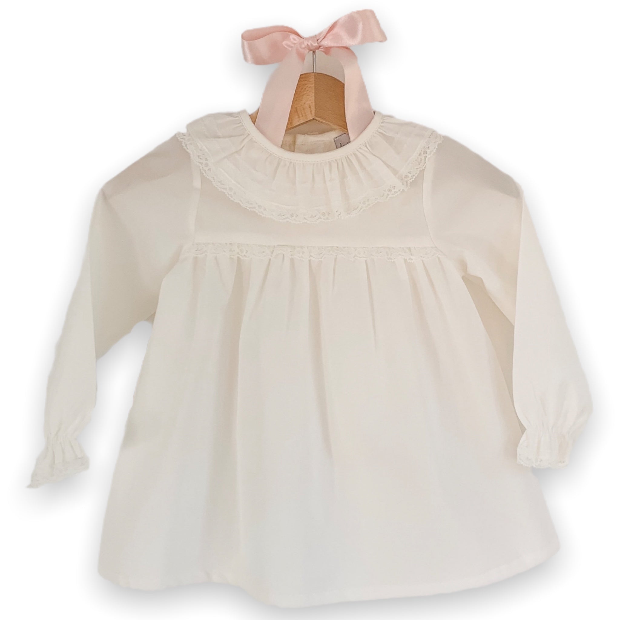 baby girl ivory blouse