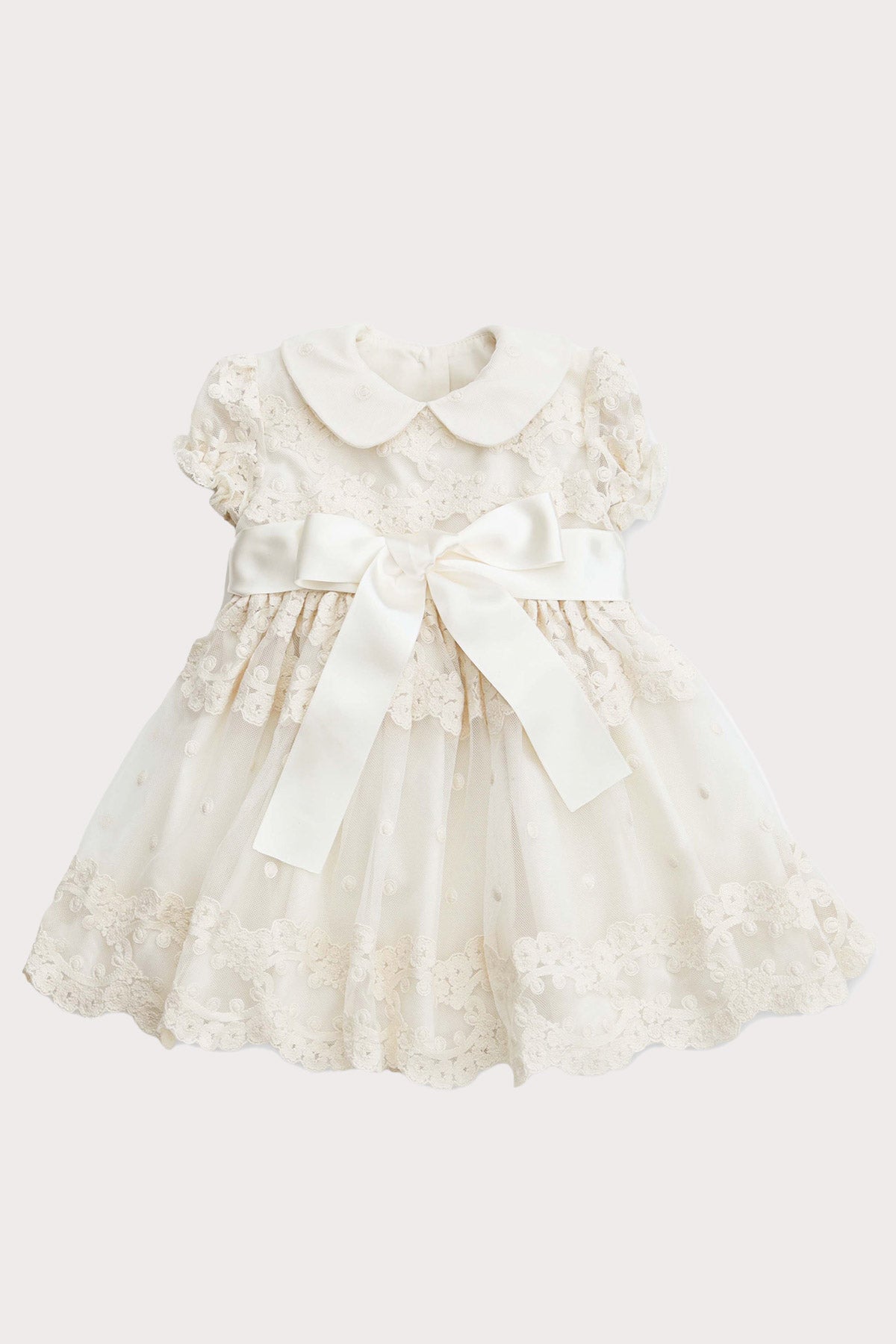 ivory lace occasion girls dress