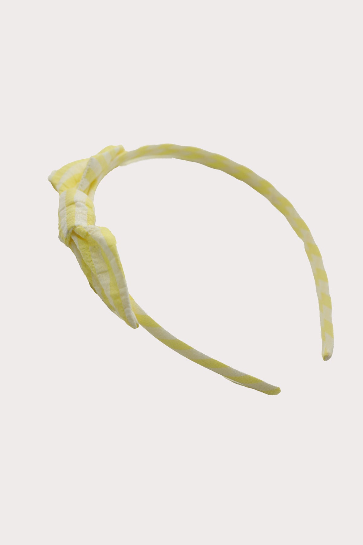 Lemon Striped Hairband