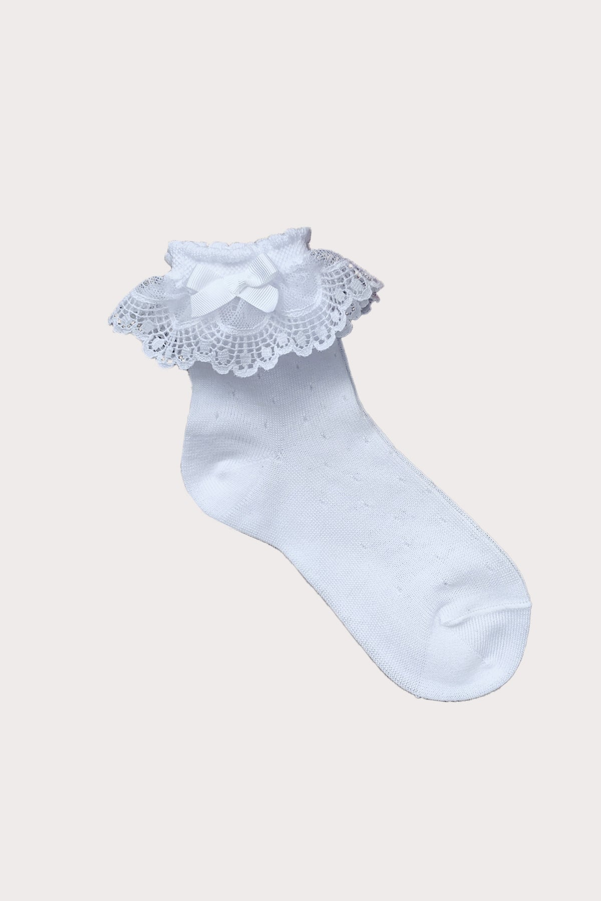 luxury lace ankle socks
