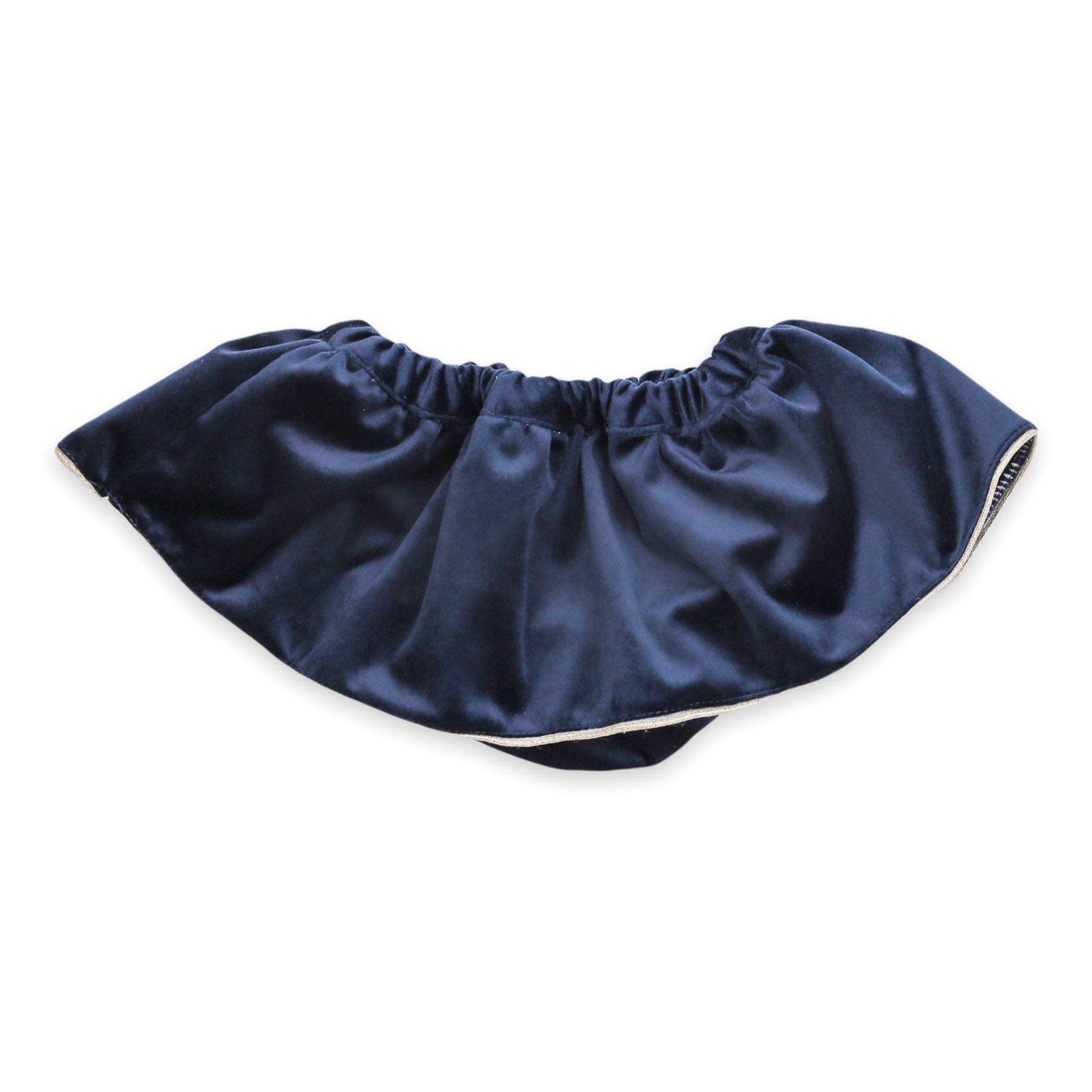 Navy Velvet Blouse & Bloomer Set (3M - 6Y)