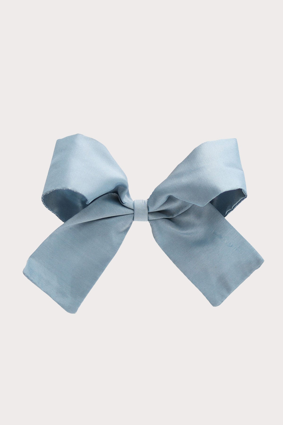 olilia designs silk taffeta hair bow french blue