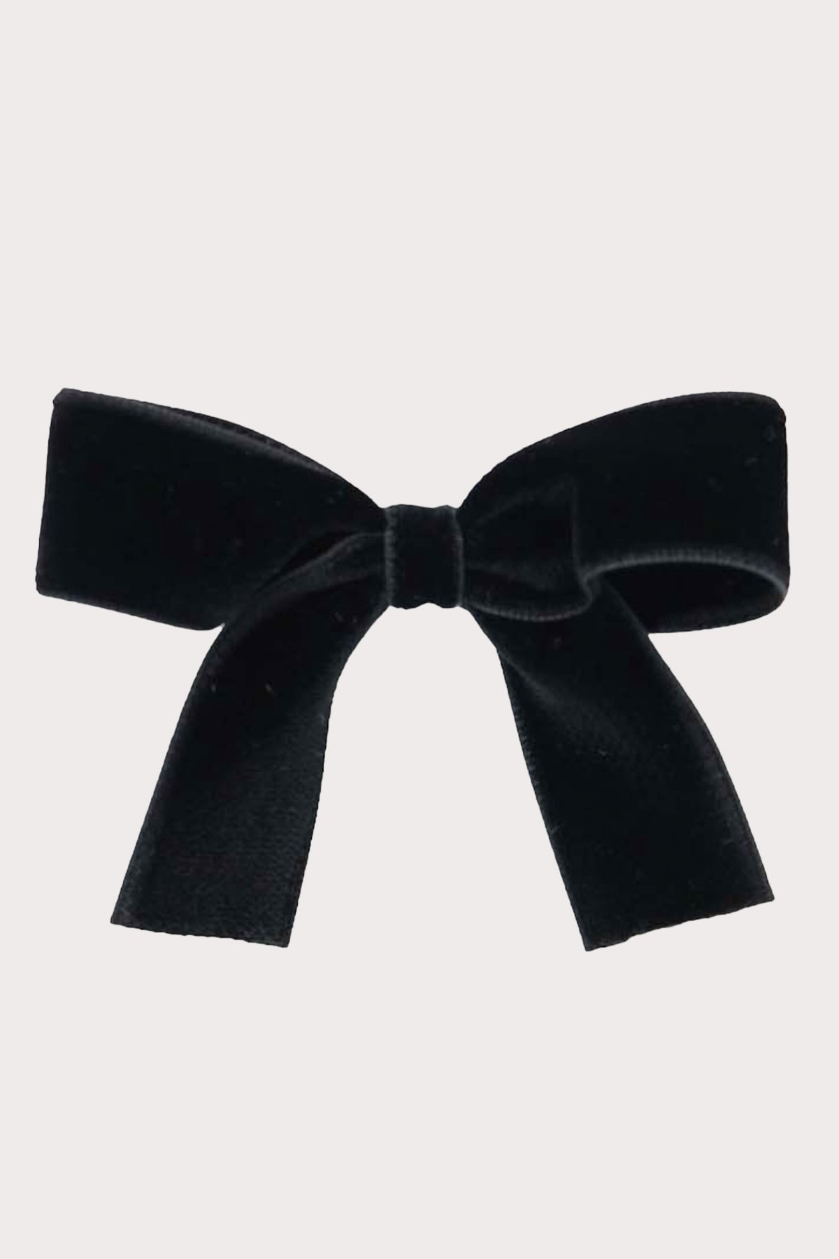 olilia designs velvet hair bow black