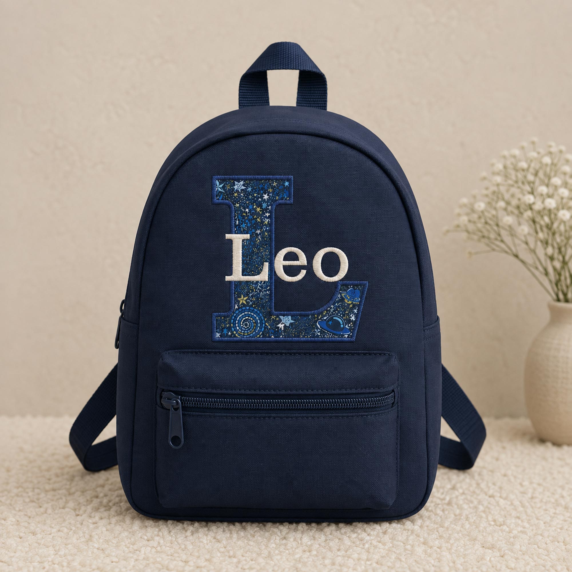Personalised Children’s Backpack with Liberty Initial & Name