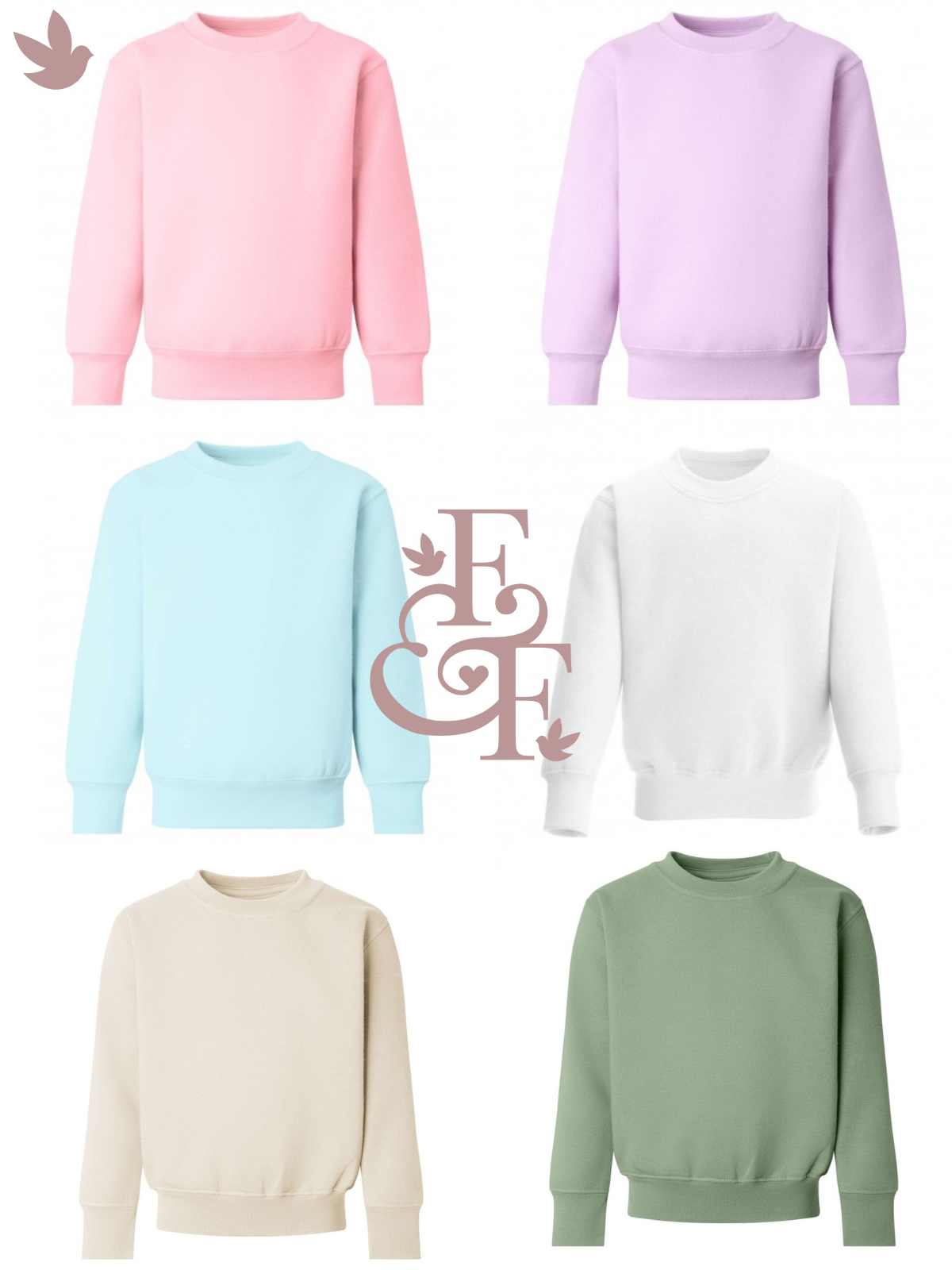 Personalised Initial Sweatshirt - Liberty of London Appliqué