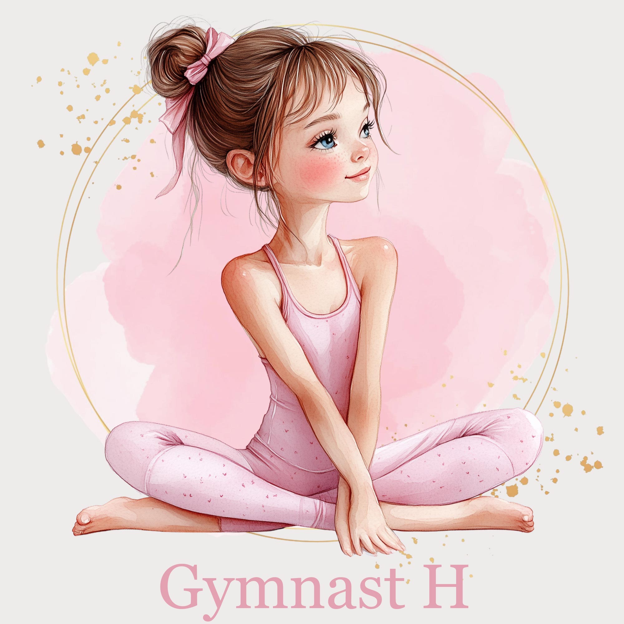 Personalised Gymnastics Bag for Girls