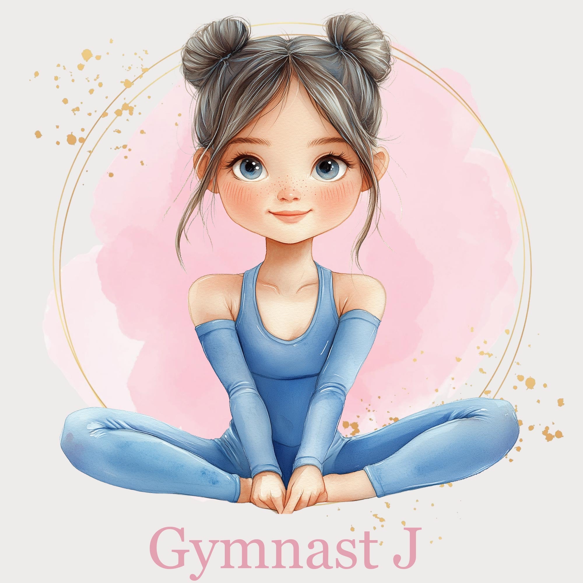 Personalised Gymnastics Bag for Girls