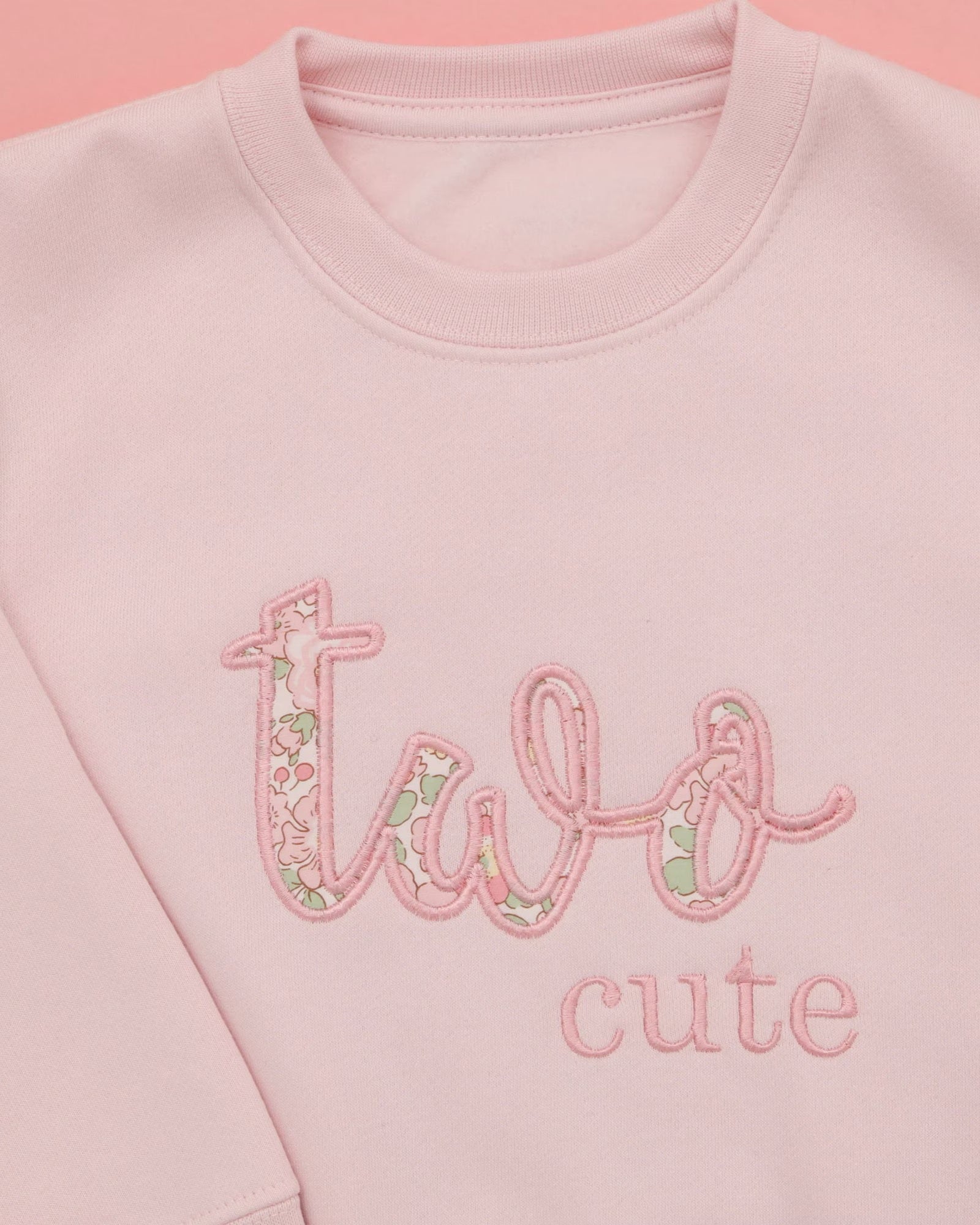 Two Cute Personalised Birthday Sweatshirt