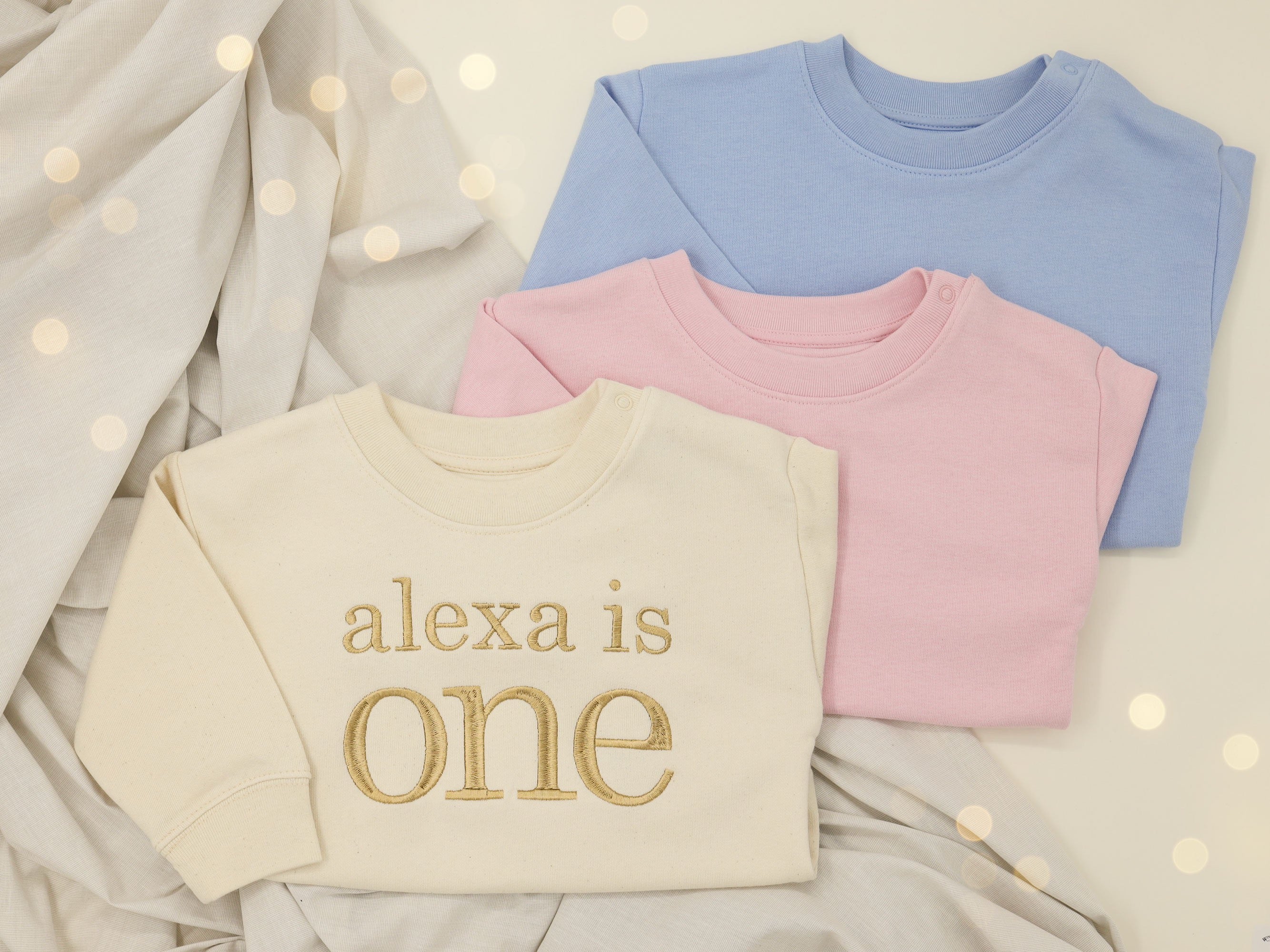 Unisex Personalised First Birthday Sweatshirt