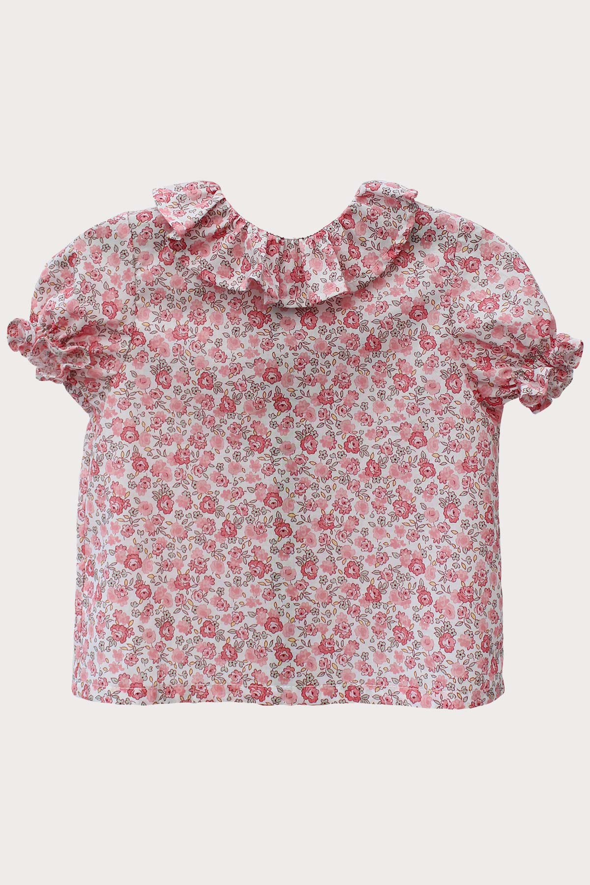 Organic Cotton Floral Baby Blouse - 6 Months to 5 Years