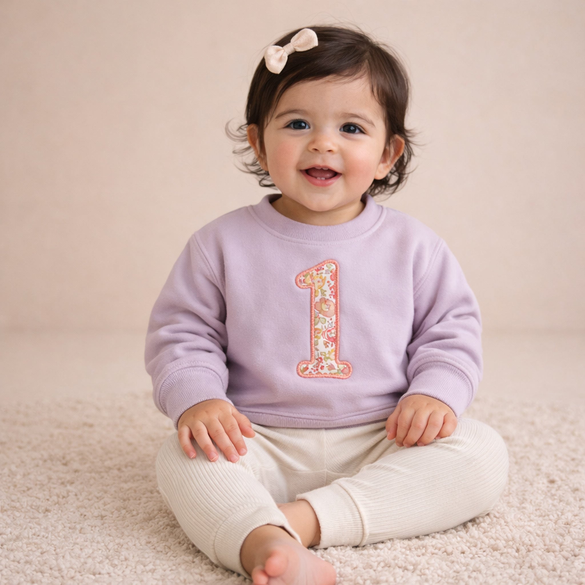 Personalised Liberty 1st Birthday Jumper