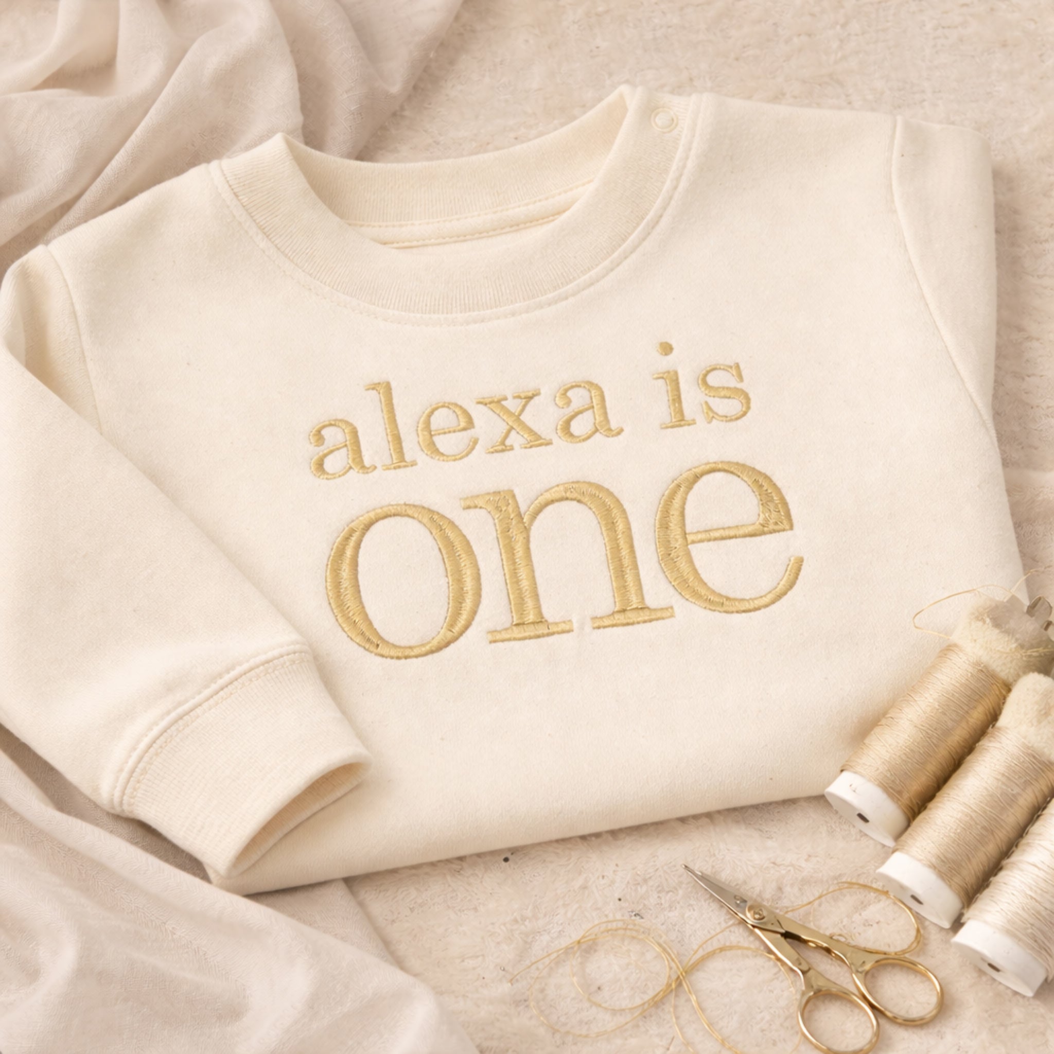 Personalised First Birthday Jumper – “Is One” Design