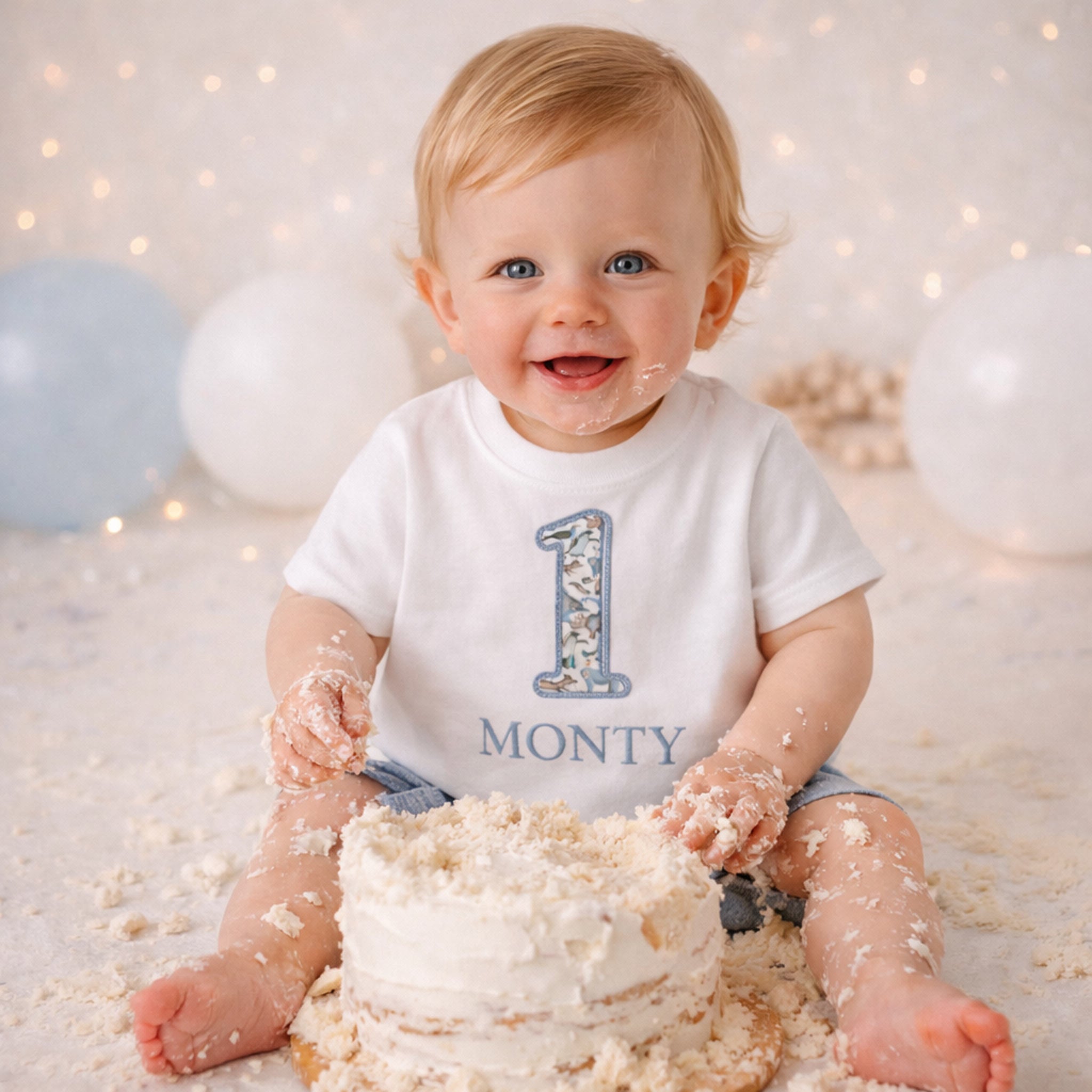 Personalised Liberty 1st Birthday Tshirt
