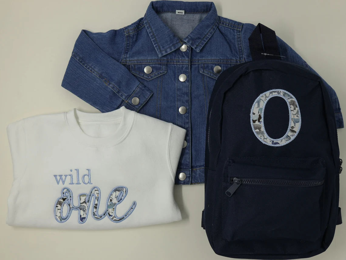 Wild One Personalised 1st Birthday Sweatshirt | Kids Birthday Jumper