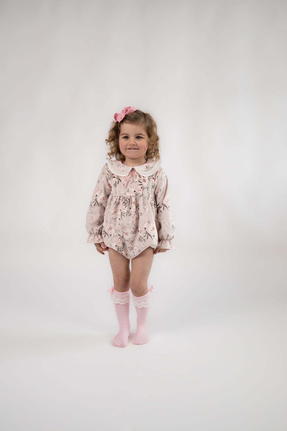 Needlecord Peter Pan Collar Romper (3M - 4Y)