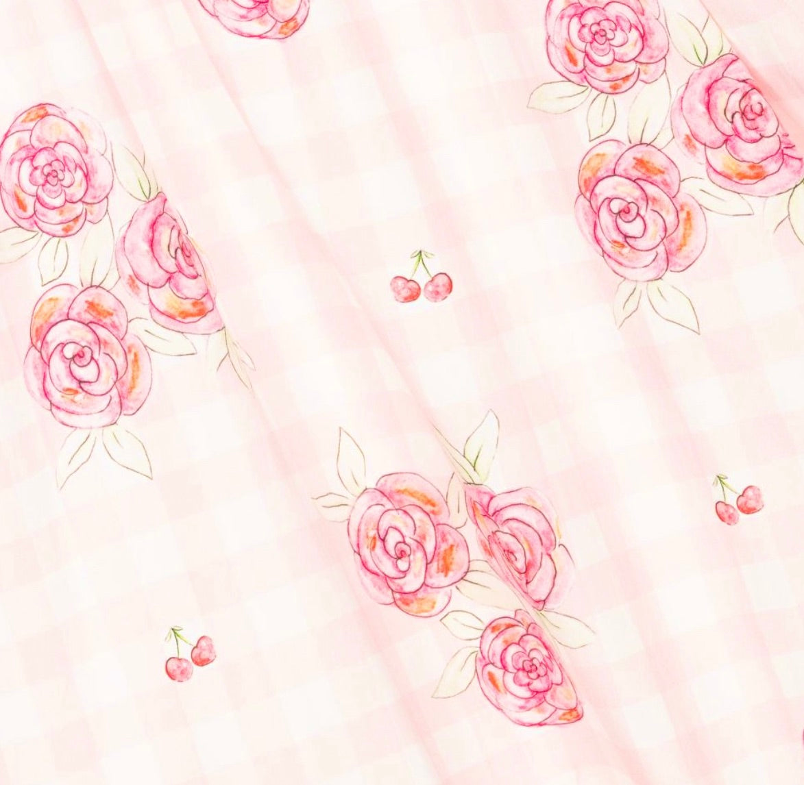 Pink Gingham Roses Dress | Patachou (3, 4Y)