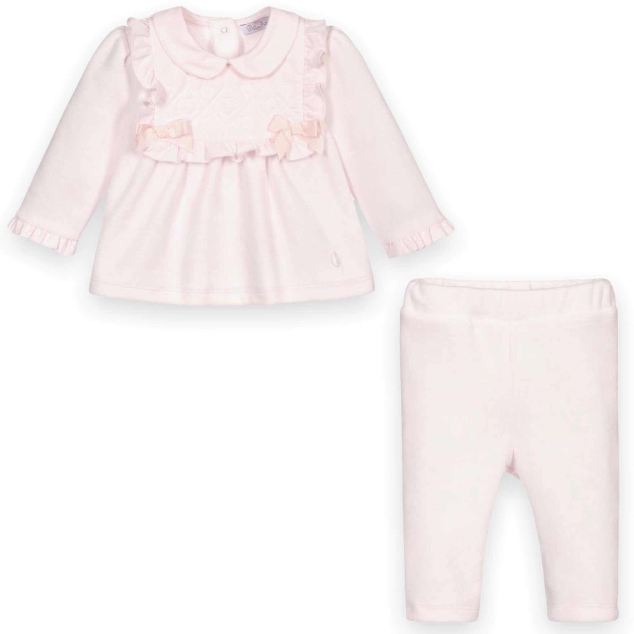 baby girl pink velour outfit