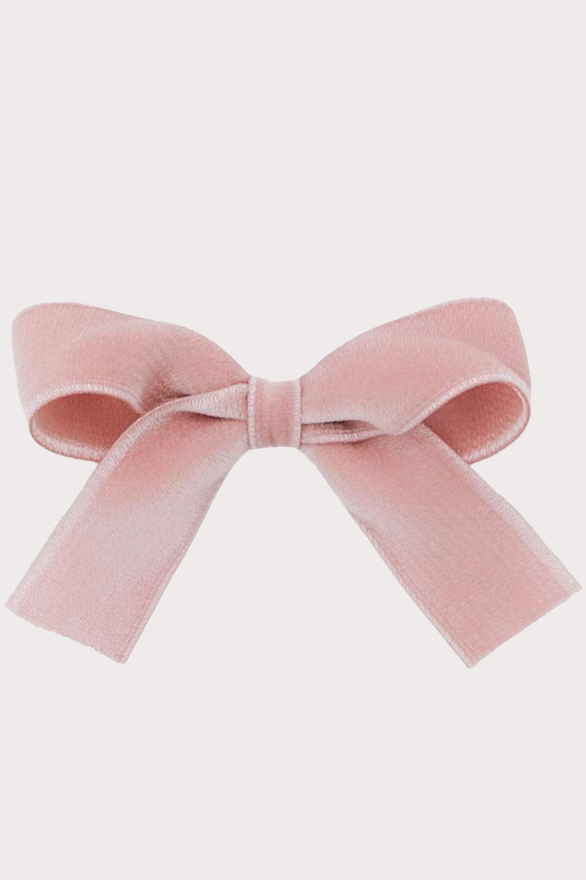 olilia designs velvet hair bow pink